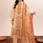 3 Piece - Embroidered Suit - 424010403
