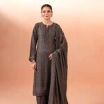 3 Piece - Jacquard Embroidered Suit5