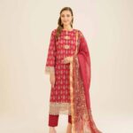3 Piece - Printed Suit - 424018534