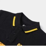 Boys Cotton PK Polo-Jet Black7