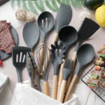 12 Pcs Silicone Cooking Utensils Kitchen Utensil Set2