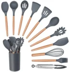 12 Pcs Silicone Cooking Utensils Kitchen Utensil Set4