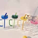 Mason Jar Colour With Straw 2