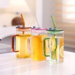 Mason Jar Colour With Straw - Rs 55011