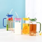 Mason Jar Colour With Straw - Rs 5503r