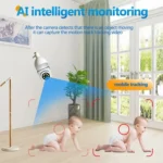 Wifi Panoram Mini Direct Holder Rotating Security Camera8