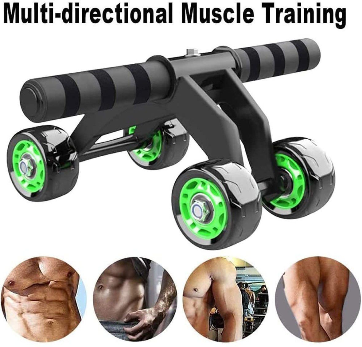 4-Wheel Abdominal Roller